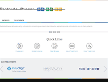 Tablet Screenshot of eastsidebraces.com